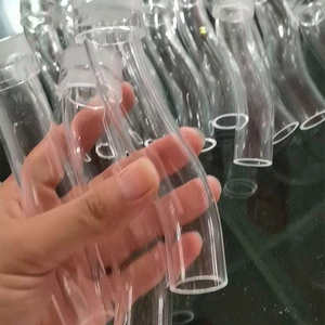 Tubes en plastique moulés et extrudés à vos dimensions souhaitées Tube à bride acrylique durable Pmma personnalisé en usine - Product Image 6