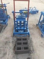 Machine à blocs de ciment creux Lubumbashi Machine de fabrication de briques de ciment de 6 pouces Industrie du bâtiment
