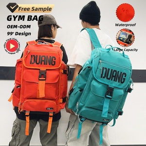 Biểu Tượng Tùy Chỉnh Năm Màu Sắc Công Suất Lớn Bên Ngoài Nhiều Zip Túi Oxford Vải Unisex Mochila Thể Thao Tập Thể Dục Du Lịch Ba Lô - Product Image 1