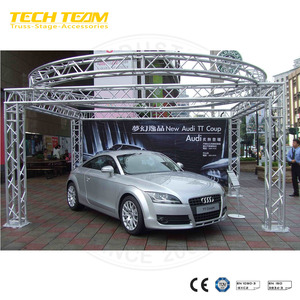Techteam Khung Nhôm Giai Đoạn Mini <span class=keywords><strong>Truss</strong></span> Stand Roof Circle Chiếu Sáng Hộp <span class=keywords><strong>Truss</strong></span> Cấu Trúc Giá - Product Image 6