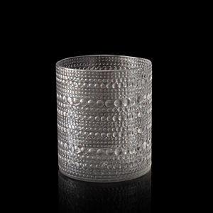 Bicchiere Nordico Retrò Goffrato <span class=keywords><strong>a</strong></span> <span class=keywords><strong>Pois</strong></span>, Bicchiere per Bevande Fredde, Calice Rotondo per Vino 350ml, Bicchiere d'Acqua in Plastica - Product Image 5
