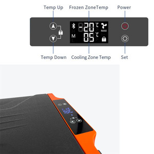 45L DC 12V/24V AC 100V-240V Compresor portátil Refrigerador Congelador Refrigerador de coche para barco de camping <span class=keywords><strong>con</strong></span> <span class=keywords><strong>ruedas</strong></span> - Product Image 2