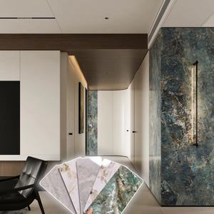 Panel de Pared de Chapa de Madera de Bambú y Carbón Vegetal de Mármol PET de Alta Calidad Hecho en China por Baijax para Decoración de Interiores - Product Image 3