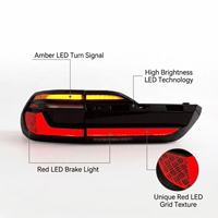 Nouvel ensemble de feux arrière à LED pour Série 7 G11 G12 2016-2018, barre lumineuse pleine largeur, clignotants séquentiels, paire complète 12V DC
