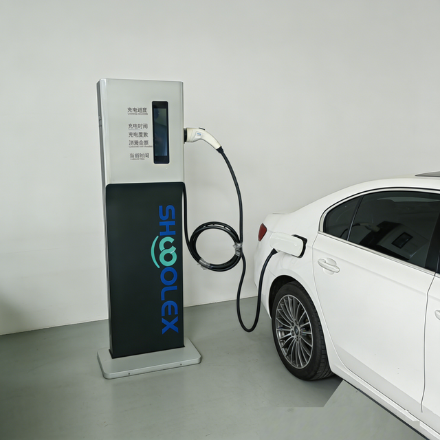 SHUOLEX New 7kW/22kW AC EV Charger with Type 2 Plug Smart Touchscreen Multi-Protection for Home & Commercial Use CE Certified