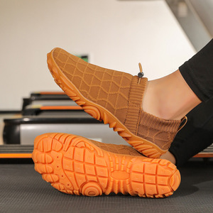 Chaussures de randonnée unisexes en maille respirante, bout rond, semelle en caoutchouc, pour toutes les saisons, fitness en plein air, marche - Product Image 1