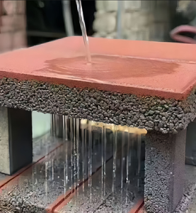 Briques de pavage en béton perméable antidérapantes, pavés en argile hautement résistants aux intempéries <span class=keywords><strong>pour</strong></span> l'aménagement paysager extérieur - Product Image 5