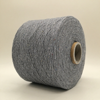3/1 Grey Blend Polyester Spun Open End Cotton Yarn High Strength Cheap Melange Yarn