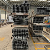 Profils de fenêtres en aluminium sur mesure, profil en alliage d'aluminium pour moustiquaire, profil en aluminium à fente en T