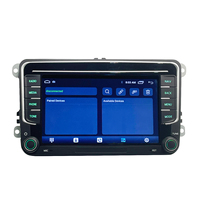 Autoradio Android Lecteur multimédia de voiture Ecran tactile Navigation Bluetooth Lecteur Android Auto Carplay Noir Autoradio GPS