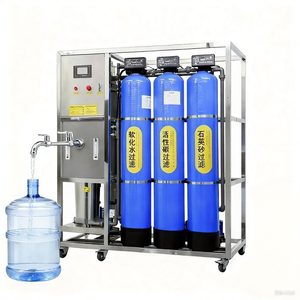 Planta de Máquina de Tratamiento de Agua Purificada por Ósmosis Inversa para Desalinización de Agua Salada a Agua Potable con Componentes Principales PLC - Product Image 5