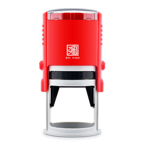 Tampon encreur rond de 40 mm avec texte laser, modèle <span class=keywords><strong>2023</strong></span>, le plus vendu. - Product Image 2