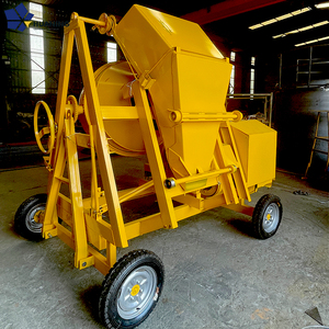 <span class=keywords><strong>Mixer</strong></span> Beton Diesel Mobile Tipe Baru Ukuran Kecil dengan Hopper yang Dapat Dimiringkan - Product Image 4