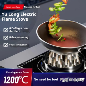 <span class=keywords><strong>2025</strong></span> Công Nghệ Mới 1 Burner Ngọn Lửa Điện Bếp Mà Không Cần Gas Tinh Khiết Điện Cho Nhà Bếp Điện Bếp Sản Phẩm Nhà Bếp - Product Image 2