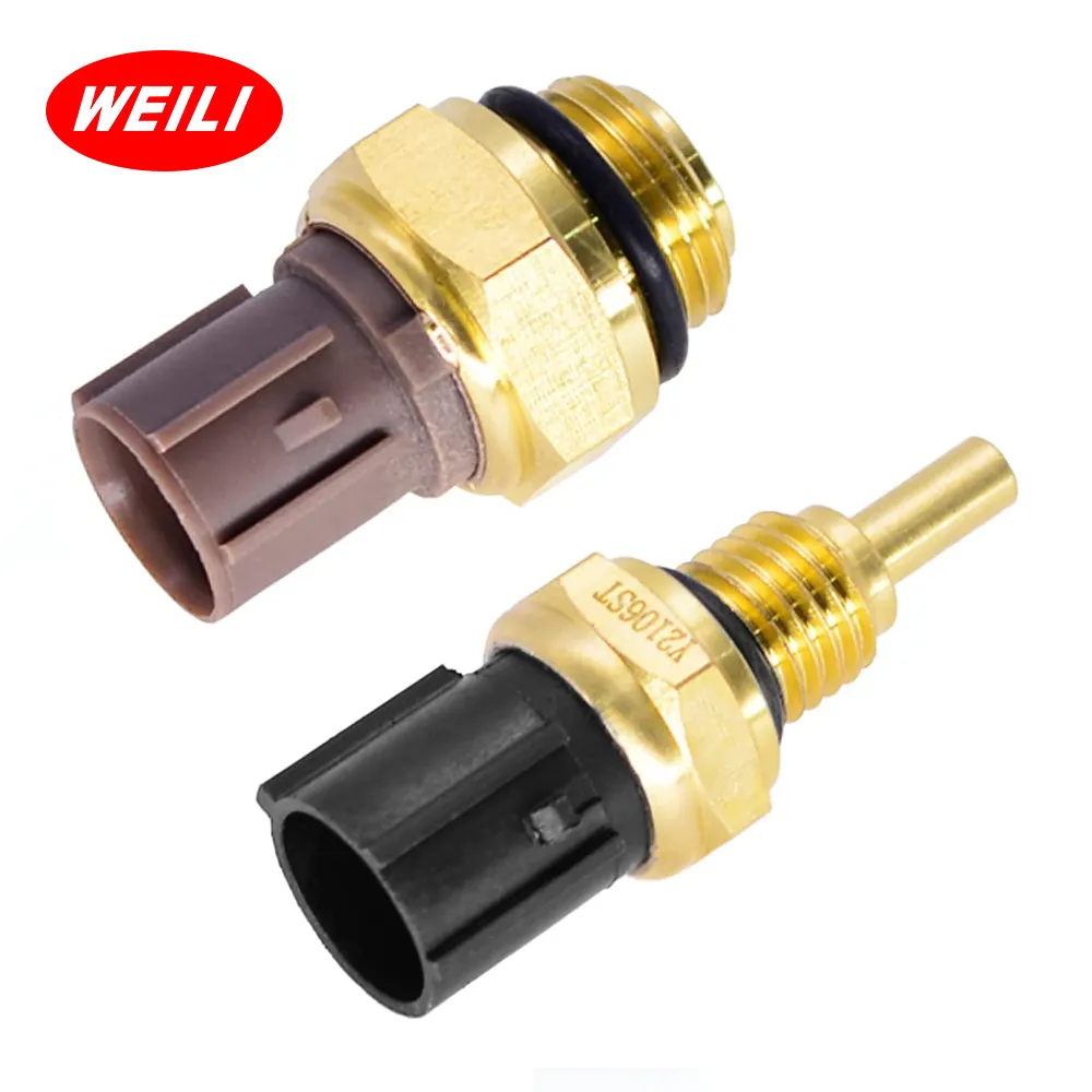 WEILI 37760-P00-003 Cooling Fan Switch Coolant Temperature Sensor for 1992-2006 Honda Engine Coolant Water temperature sensor