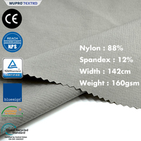WP-5EN4 échantillon gratuit 88% Nylon 12% Spandex extérieur escalade veste Ripstop tissu 4 voies extensible Spandex tissé