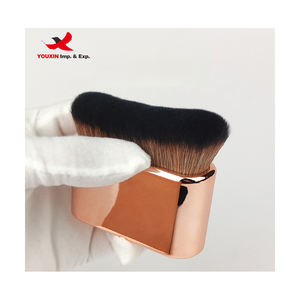 YOUXIN Achat groupé, prix bas, livraison directe, brosse à corps portable avec manche électro-plaqué, brosse plate pour fond de teint, multifonctionnelle - Product Image 2
