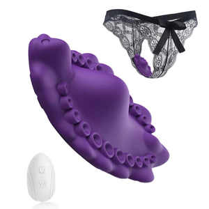 L'<span class=keywords><strong>application</strong></span> invisible en forme de papillon puissant de haute qualité à 10 fréquences contrôle les sous-vêtements et l'ensemble de vibrateurs à œufs portables - Product Image 2