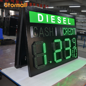 Letreros Digitales LED para Precios de Combustible en Exteriores, Pantalla de Precios con Control Remoto para Gasolineras - Product Image 4