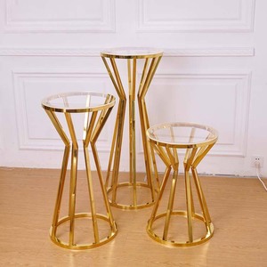 ชุดตั้งเค้กแต่งงานสุดหรู<span class=keywords><strong>3</strong></span>ชิ้นสำหรับโต๊ะของหวานของตกแต่งงานแต่งงานที่สมบูรณ์แบบพร้อมกล่องบรรจุ - Product Image 3