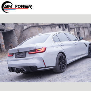 Nuovo Kit Carrozzeria Allargata Stile G80 per <span class=keywords><strong>BMW</strong></span> <span class=keywords><strong>Serie</strong></span> <span class=keywords><strong>3</strong></span> G20 G28, Paraurti Anteriore, Diffusore, Griglia, Cofano 2021 PP G20 G28 F80 - Product Image 5