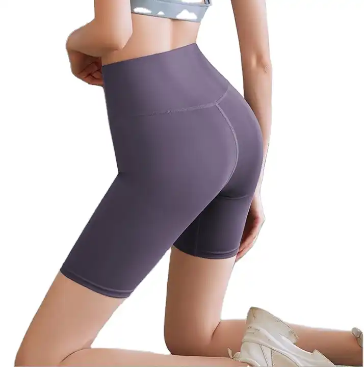 yoga pants clothes five-point slim stretch