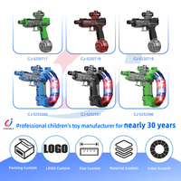 Pistolet à eau électrique Chengji transparent interactif pour l'été, jeu en extérieur, design cool, tir avec lumière LED, pistolet à eau électrique