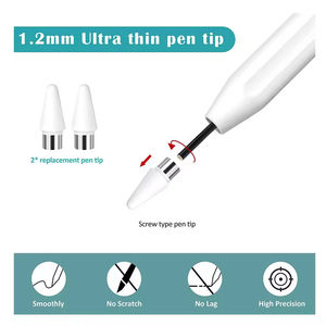 Lápiz Óptico Magnético Capacitivo Activo con Punta Reemplazable para iPad Pro y Teléfonos Móviles - Product Image 2