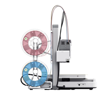 Imprimante 3D FDM multicolore Creality SPARKX I8 QuarTeks 4 couleurs avec commutation de couleur, sans tour de purge, caméra IA, nivellement automatique 260*260*255mm