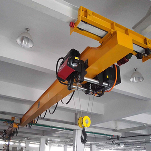 High Quality 20 Ton European Style Single Girder <b>Bridge</b> <b>Crane</b> Suspended with Core Components Engine Pump PLC Gear - Product Image 2
