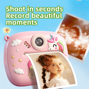 Jumon New Children's <b>Cartoon</b> Dual <b>Camera</b> HD Video Selfie Toy with 2.4" Screen and ABS Material for Wholesale - Product Image 1