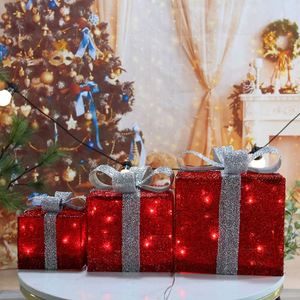 Nuevo Producto: Caja de Regalo Navideña con Iluminación LED Decorativa de 48L, Luz Cálida Blanca, con Brillantina, para Interiores, Fiestas, Habitaciones, Motivo de Hadas - Product Image 6