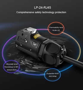 Cnlinko Không Thấm Nước Chế Độ Kép Tín Hiệu <span class=keywords><strong>IP68</strong></span> Kết Nối Sợi Quang Kết Nối Với Bụi Bìa Kết Nối - Product Image 5