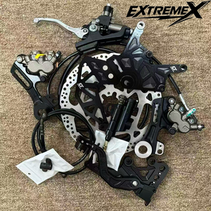 Kit de support de frein à disque arrière 240 mm pour Surron LBX Talaria Modified Ultra Bee, en alliage d'aluminium, double étrier, finition anodisée - Product Image 2