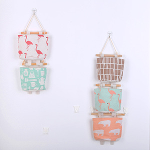 Sac de rangement <span class=keywords><strong>mural</strong></span> en <span class=keywords><strong>tissu</strong></span> écologique minimaliste, idéal pour la chambre à coucher et l'organisation quotidienne, <span class=keywords><strong>organisateur</strong></span> à suspendre à la porte - Product Image 5
