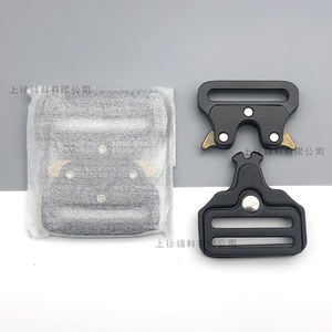 20mm-25mm 32mm 38mm 50mm Collier de chien en cuir métallique Boucle en métal à dégagement rapide Boucle tactique - Product Image 2