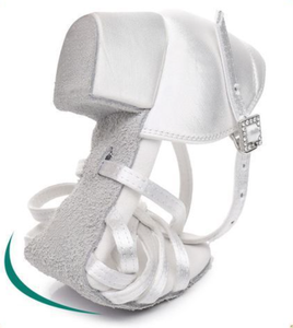 2025 zapatos de baile latino caliente profesional Jazz Salsa <span class=keywords><strong>Samba</strong></span> Rumba Tango zapatos de baile latino salón satén zapatos de baile para mujeres - Product Image 5