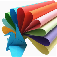 Papier offset sans bois couleur A4 80gsm 180gsm panneau de Manille Bristol 500 feuilles de carton à rame