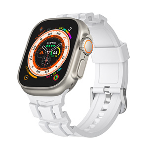 <span class=keywords><strong>Bracelet</strong></span> en silicone IVANHOE pour Apple Watch Series 10 9 8 7 Se 6 5 4 Ultra 2 <span class=keywords><strong>Bracelet</strong></span> pour <span class=keywords><strong>IWatch</strong></span> ultra 49 46 44 45mm <span class=keywords><strong>Bracelet</strong></span> de sport pour <span class=keywords><strong>homme</strong></span> - Product Image 2
