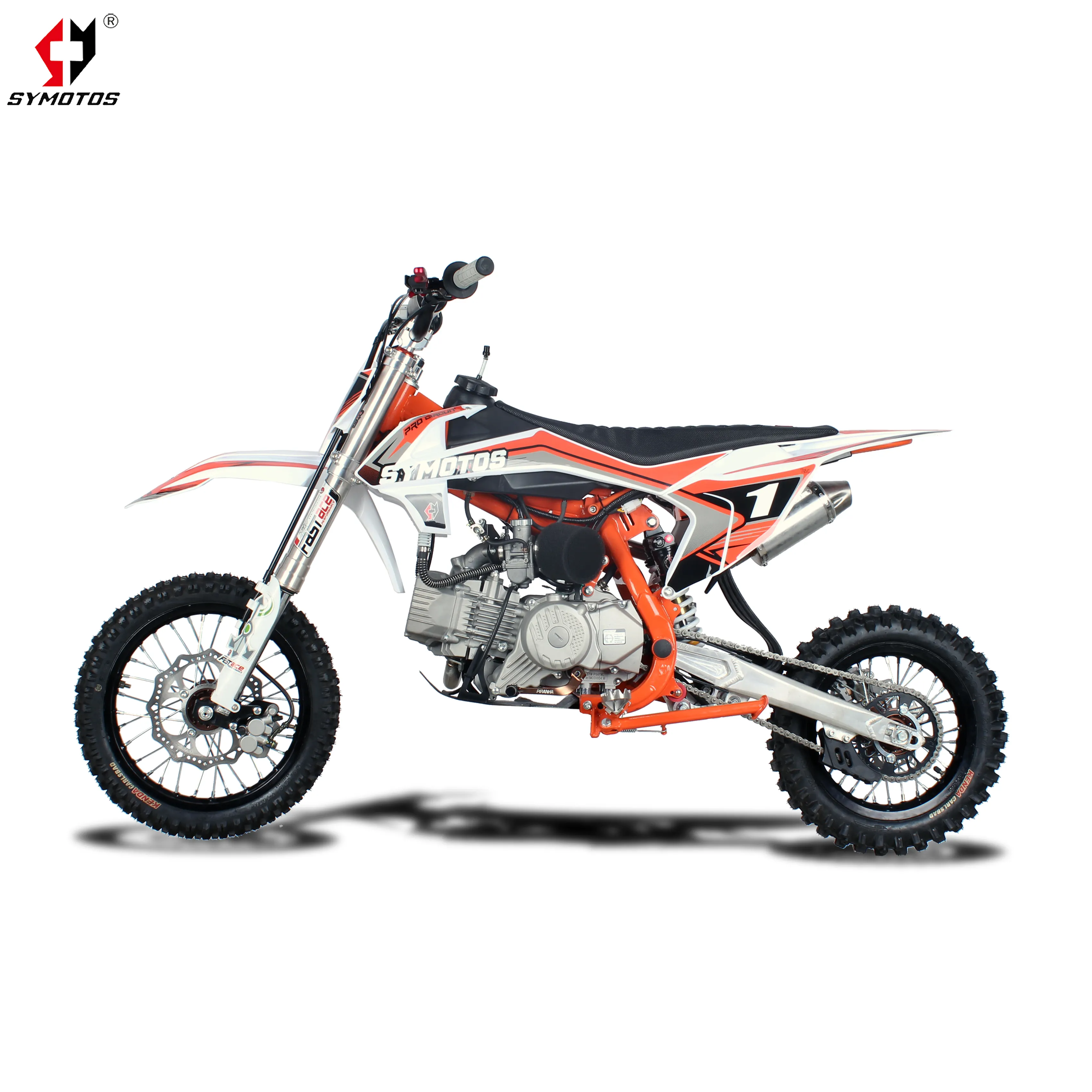 Moto zs190cc daytona K1X 14/12, pit bike de course, moteur 4 temps, dirt bike, chine