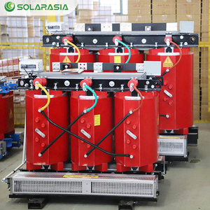 Наружный высоковольтный электрический трансформатор 50 кВА, трехфазный, с литой смолой, для промышленного использования - Product Image 1