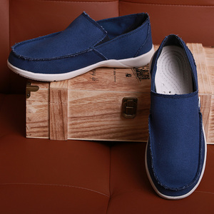 Vente flash - Mocassins décontractés de haute qualité pour hommes - <span class=keywords><strong>Chaussures</strong></span> bateau en toile - Product Image 4
