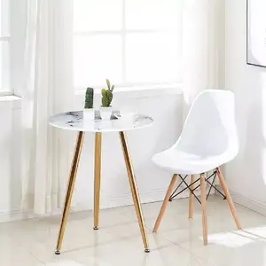 Zitai Silla Plastico chaise de salle à manger, pieds en bois, en plastique, chaises de cuisine, à vendre