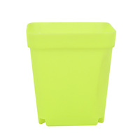 Pot de semis de haute qualité, pots de jardin pour plantes succulentes, pot carré en plastique épais pour plantes
