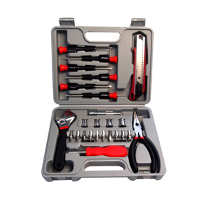 26 cái hộ gia đình công cụ Set Hot Bán sửa chữa nhà <span class=keywords><strong>Kit</strong></span> với hộp Nhựa Tùy Chỉnh OEM hỗ trợ - Product Image 1