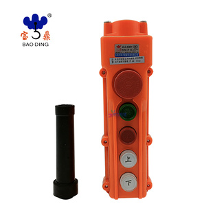 Baoding CLD-62BH 66BH Crane <b>Push</b> <b>Button</b> <b>Switch</b> 5-13 Keys Waterproof For Electric Cranes - Product Image 2