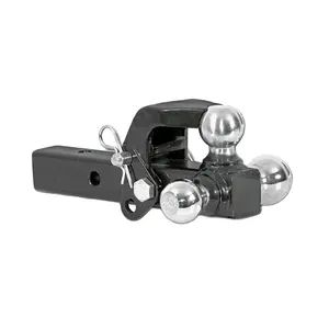 Tow Hitch Adjustable Towing Hitch Ball Mount Hitch Receiver With 2Inch/50mm Hitch Ball Towing Starter Kits Trailer