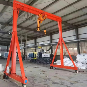 Bền điện nhỏ hội thảo di động giàn Crane hoist cho công nghiệp và xây dựng sử dụng - Product Image 1