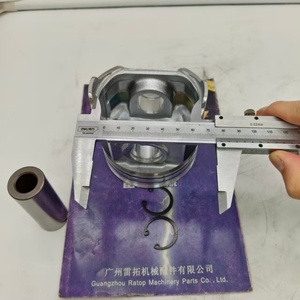 Piston V2403 V2403-7 avec goupilles et calages pour excavatrice - Product Image 3
