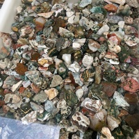 Vente en gros de pierres brutes naturelles colorées d'océan jaspe, cristaux de guérison Reiki, pierres précieuses de quartz pour la décoration